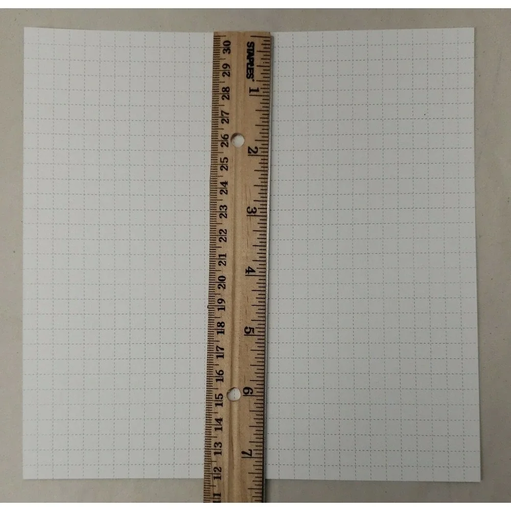 25 Blank Blotter Art sheets *WOW* blank perforated #80‎  900 1/4 inch  squares